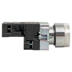 Кнопка плоская EKF PROxima ВА51 230 В IP40 без фиксации с подсветкой белая (xb2-bw21-230) - фото 6