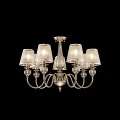 Люстра подвесная Freya Inessa E14 280 Вт 18,66 кв.м (FR2685PL-07BZ) - фото 5