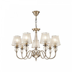 Люстра подвесная Freya Inessa E14 280 Вт 18,66 кв.м (FR2685PL-07BZ) - фото 1