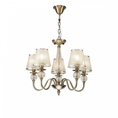 Люстра подвесная Freya Inessa E14 200 Вт 13,33 кв.м (FR2685PL-05BZ) - фото 1