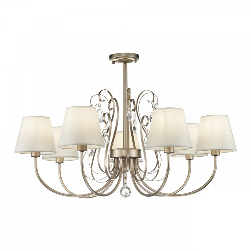 Изображение товара Люстра потолочная Freya Vanda E14 7 ламп классика белый золото