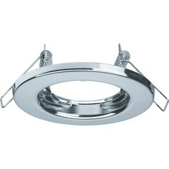 Светильник встраиваемый GU5.3 хром 50 Вт IP20 Navigator ДВО (61598) - фото 1