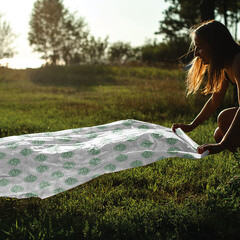 Скатерть для пикника BOYSCOUT биоразлагаемая 120х150 см - фото 2