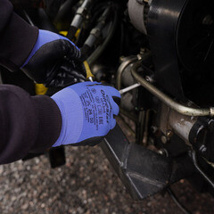 Перчатки полиэфирные маслобензостойкие с нитриловым покрытием СВС Ойлрезист 9 (L) (23-103) - фото 7