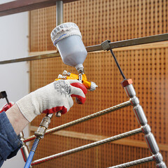 Перчатки х/б нефтемаслостойкие с одинарным гладким нитрильным латексом СВС Нитрикс 8 (М) (42-310) - фото 4