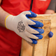 Перчатки х/б нефтемаслостойкие с одинарным вспененным нитрильным латексом СВС Нитрикс 8 (М) (42-351) - фото 9