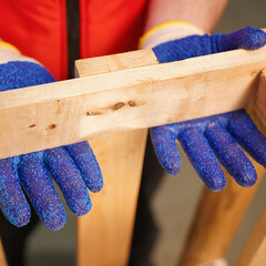 Перчатки х/б нефтемаслостойкие с одинарным вспененным нитрильным латексом СВС Нитрикс 8 (М) (42-351) - фото 24