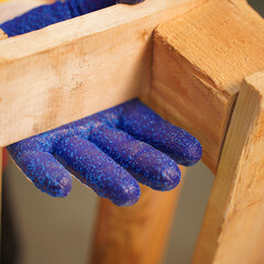 Перчатки х/б нефтемаслостойкие с одинарным вспененным нитрильным латексом СВС Нитрикс 8 (М) (42-351) - фото 10