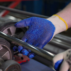 Перчатки х/б нефтемаслостойкие с одинарным вспененным нитрильным латексом СВС Нитрикс 8 (М) (42-351) - фото 8