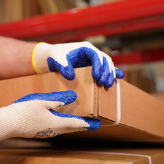 Перчатки х/б нефтемаслостойкие с одинарным вспененным нитрильным латексом СВС Нитрикс 8 (М) (42-351) - фото 13