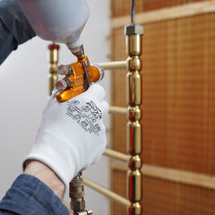 Перчатки полиэфирные с полиуретановым покрытием СВС Поликс 9 (L) - фото 7