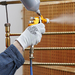 Перчатки полиэфирные с полиуретановым покрытием СВС Поликс 9 (L) - фото 14