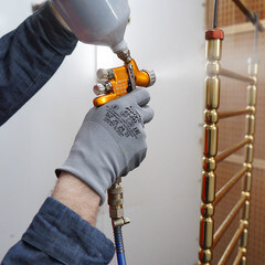 Перчатки полиэфирные с полиуретановым покрытием СВС Поликс 9 (L) - фото 6