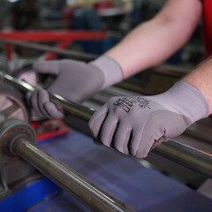 Перчатки полиэфирные с полиуретановым покрытием СВС Поликс 9 (L) - фото 11