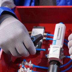 Перчатки полиэфирные СВС Микро 9 (L) - фото 2