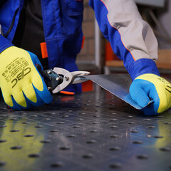 Перчатки акриловые с латексным обливом утепленные СВС Рубифрост Рельеф 9 (L) - фото 6