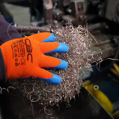 Перчатки акриловые с латексным обливом утепленные СВС Рубифрост Рельеф 9 (L) - фото 13