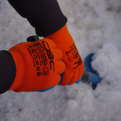 Перчатки акриловые с латексным обливом утепленные СВС Рубифрост Рельеф 9 (L) - фото 16