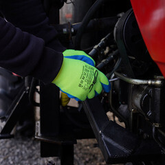 Перчатки акриловые с латексным обливом утепленные СВС Рубифрост Рельеф 9 (L) - фото 11