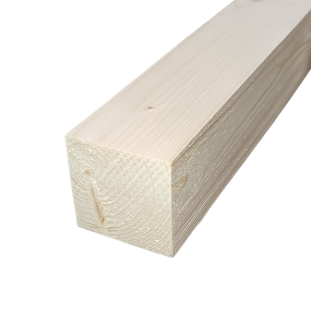 Изображение товара Брусок 50х50х3000 мм из хвойных пород сорт 1-2 для строительства и обрешетки