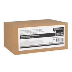 Выключатель-разъединитель EKF MAXima ВР32У 3Р 100А 660 В (uvr32-31a71240-r) - фото 4