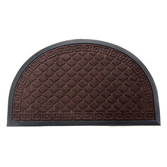 Коврик противоскользящий Афины 50х80 см влаговпитывающий коричневый - фото 1