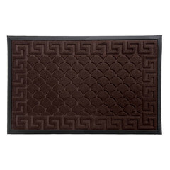 Изображение товара Коврик противоскользящий Афины 60х90 см влаговпитывающий коричневый