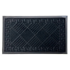 Изображение товара Коврик противоскользящий Родорс 40х60 см влаговпитывающий черный