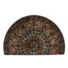 Изображение товара Коврик придверный противоскользящий Готика 58х88 см влаговпитывающий бежевый