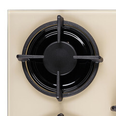 Варочная панель газовая Krona Anima 45 3 конфорки слоновая кость - фото 4