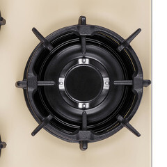 Варочная панель газовая Krona Anima 45 3 конфорки слоновая кость - фото 5