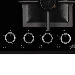 Варочная панель газовая Krona Calore 60 4 конфорки черная - фото 9