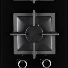 Варочная панель газовая Krona Calore 30 2 конфорки черная - фото 2
