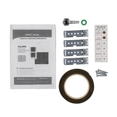 Варочная панель газовая Krona Calore 30 2 конфорки черная - фото 5