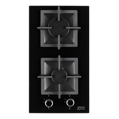 Варочная панель газовая Krona Calore 30 2 конфорки черная