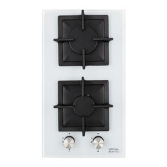 Варочная панель газовая Krona Calore 30 2 конфорки белая