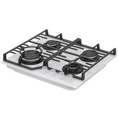 Варочная панель газовая Krona Corniola 60 4 конфорки белая - фото 3