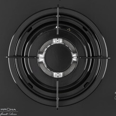 Варочная панель газовая Krona Cortesia 60 4 конфорки черная - фото 4