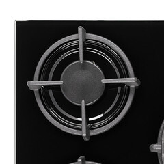 Варочная панель газовая Krona Fiero 45 3 конфорки черная - фото 2