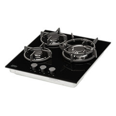 Варочная панель газовая Krona Fiero 45 3 конфорки черная - фото 5