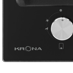 Варочная панель газовая Krona Galileo 30 2 конфорки черная - фото 6