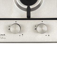 Варочная панель газовая Krona Partita 30 2 конфорки нержавеющая сталь - фото 7
