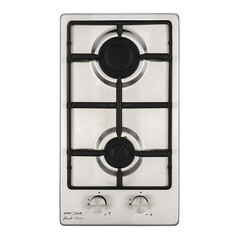 Варочная панель газовая Krona Partita 30 2 конфорки нержавеющая сталь