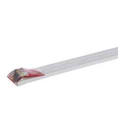 Карниз потолочный пластмассовый трехрядный 160 см белый - фото 2