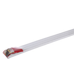 Карниз потолочный пластмассовый трехрядный 250 см белый - фото 2