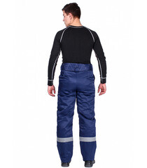 Брюки рабочие утепленные Delta Plus Экспертный-Люкс 48-50 рост 170-176 см синие - фото 2