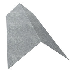 Конек оцинкованный 200х200х2000 мм - фото 1