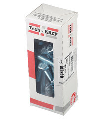 Болт оцинкованный M8x40 мм DIN 933 (25 шт.) - фото 3