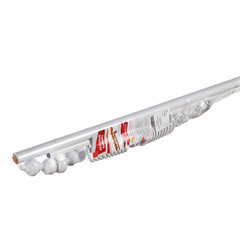 Карниз настенный деревянный двухрядный круглый 200 см d 28 мм белый - фото 3