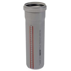 Изображение товара Труба канализационная Ostendorf НТЕМ d90х250 мм пластиковая для внутренней канализации (114010)